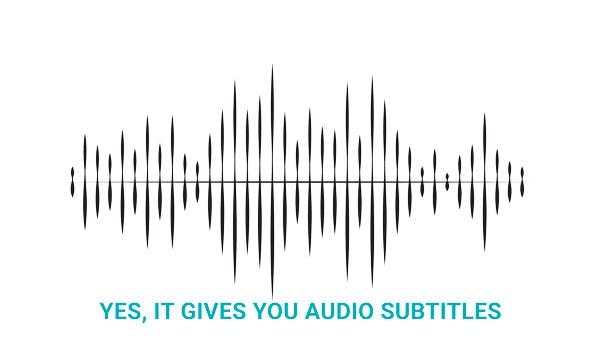 Get subtitles from an audio